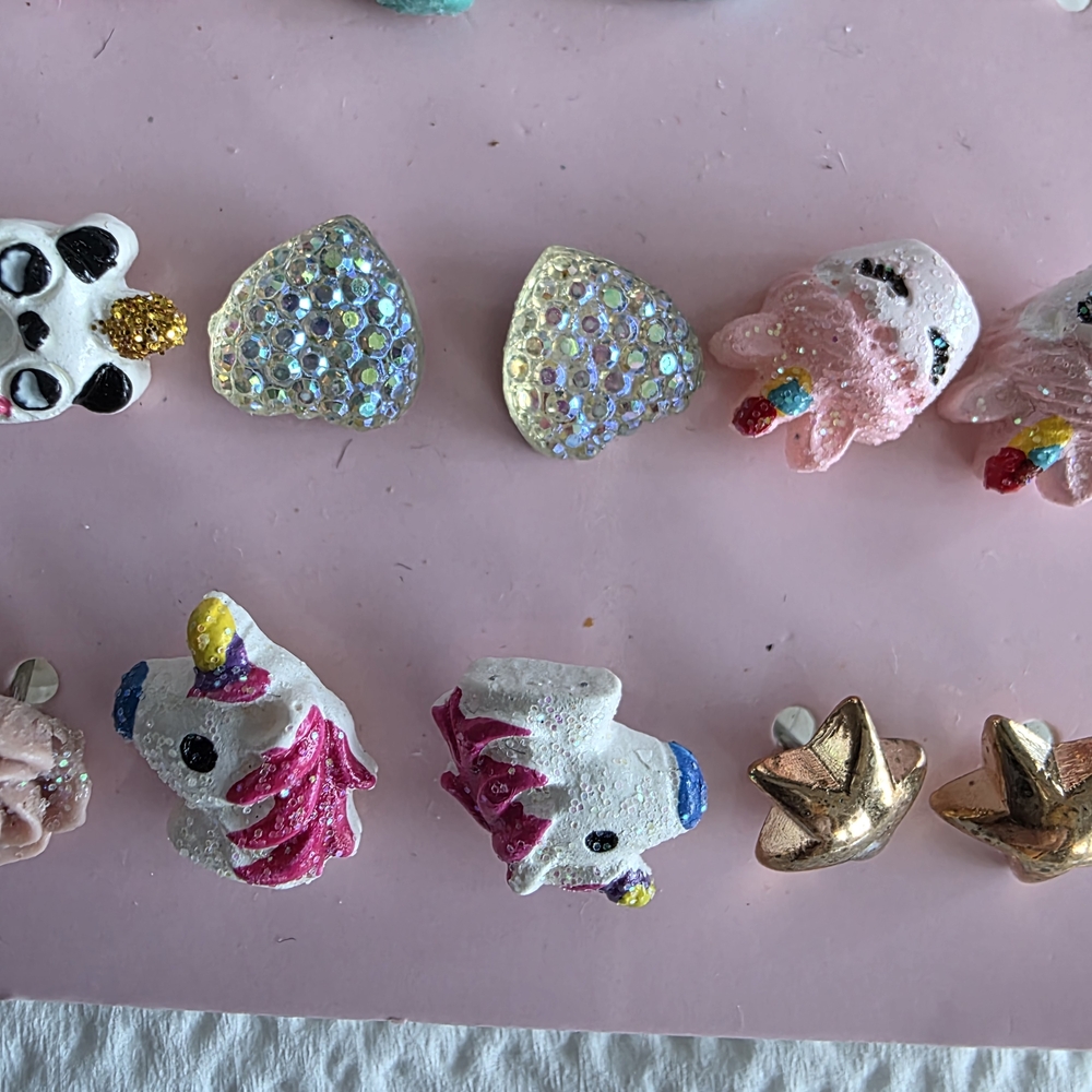 Colorful Kids Earring Set - Picture 3 of 7